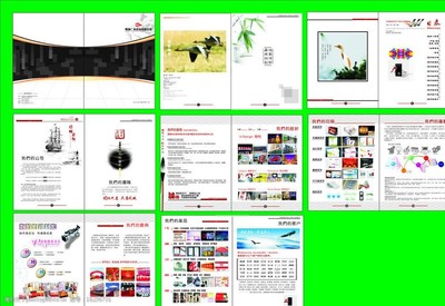 高檔廣告業(yè)務畫冊圖片